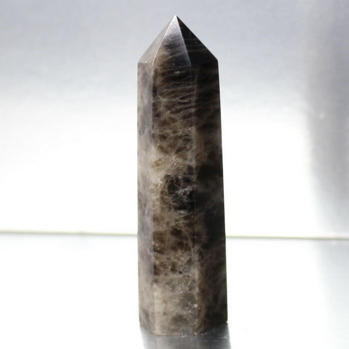 特大サイズ 天然石✩.*˚六方石モリオン　ポイント✩.*˚ モリオン 黒水晶 六角柱 ポイント 山東省産 浄化 魔除け 天然石