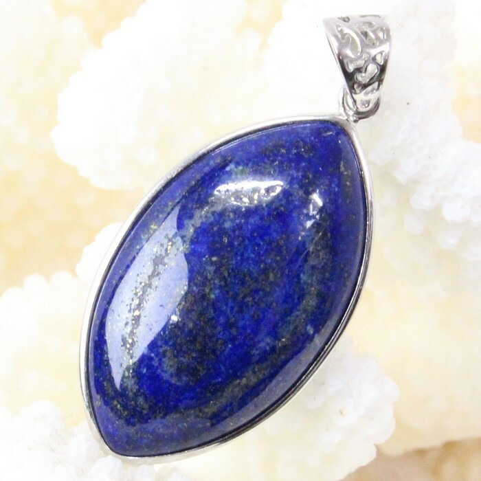 楽天市場】【大粒 天然石】ラピスラズリ ペンダント｜青金石 ラピス