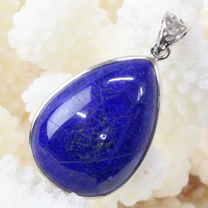 【厳選品質 一点物】ラピスラズリ ペンダント Lapis Lazuli 魔除け グッズ アフガニスタン ラピスラズリ ネックレス ペンダントトップ ラピスラズリペンダント パワーストーン ペンダント 人気 おすすめ 天然石 海外直輸入価格 ラピスラズリ