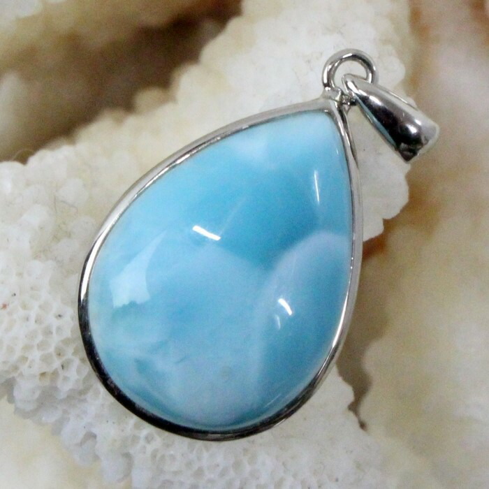 楽天市場】ラリマー ペンダント Larimar 曹灰針石 Pectolite