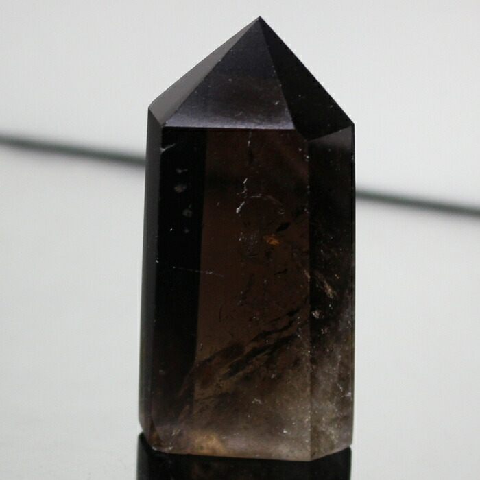 楽天市場】スモーキークォーツ ポイント AAA ロシア ウラル鉱山