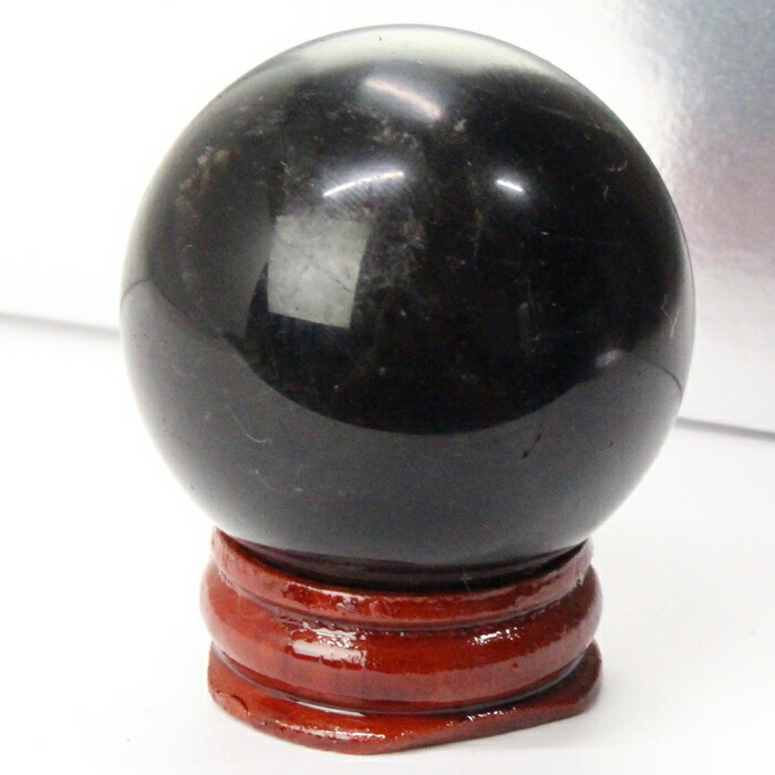 楽天市場】【厳選品質 一点物 41mm】モリオン 丸玉 Morion 黒水晶
