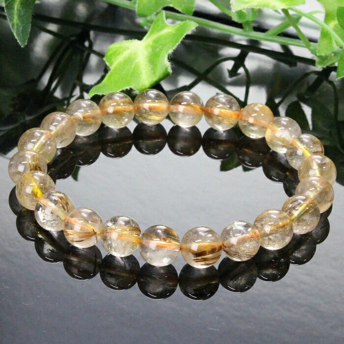 楽天市場】【一級品の輝き 厳選一点物 8mm】ルチルクォーツ