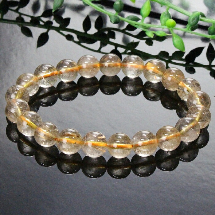 楽天市場】【一級品の輝き 厳選一点物 8mm】ルチルクォーツ