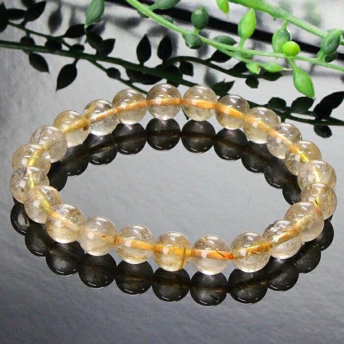 ラストセール♥︎︎ 高品質✨　タイチンルチル　貔貅　ルチル　ブレスレット　金運 金運 仕事運 ルチルクォーツ 金紅石入り水晶 ゴールドルチル 集中力