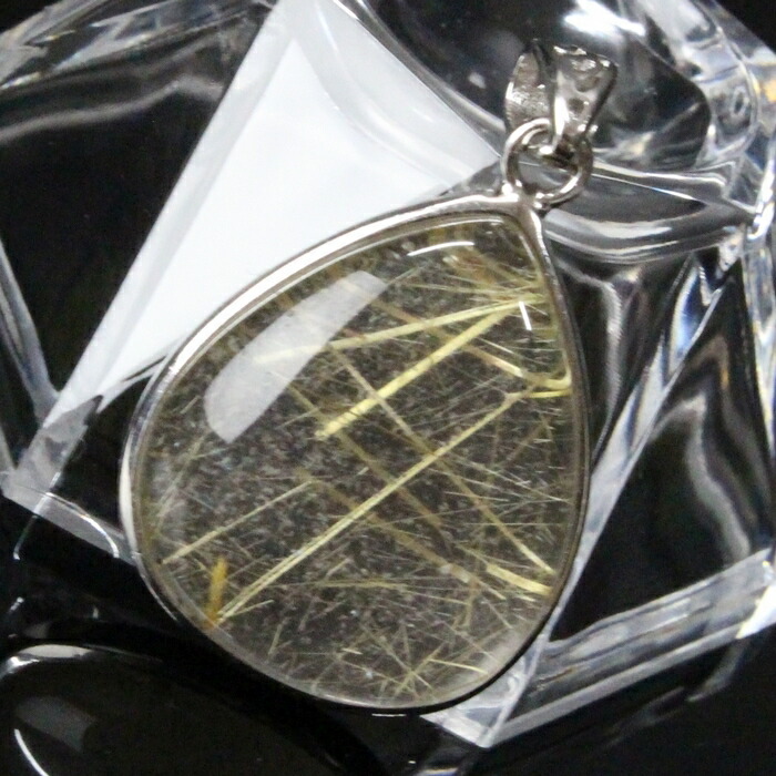 ルチルクォーツ ペンダント 金針水晶 原石 ルチルクォーツ ネックレス ペンダントトップ Pendant ルチルクォーツペンダント 天然石 ネックレス パワーストーン 限定 一点物 ルチルクォーツ