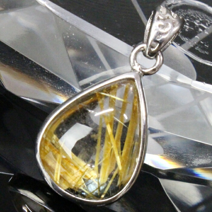 楽天市場】【厳選品質 一点物】ルチルクォーツ ペンダント タイタン