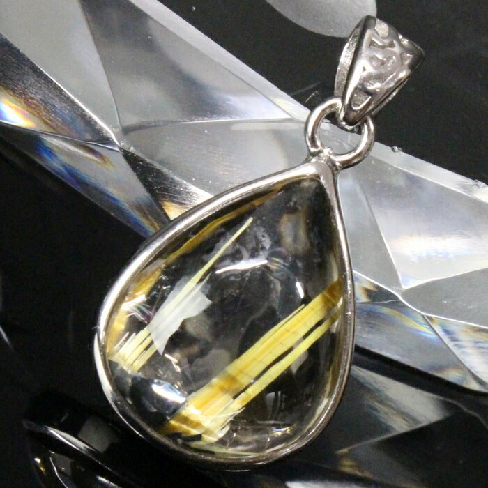 楽天市場】【厳選品質 一点物】ルチルクォーツ ペンダント タイタン