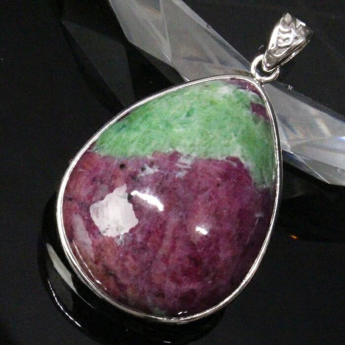 楽天市場】ルビーインゾイサイト ペンダントトップ インド産 天然石