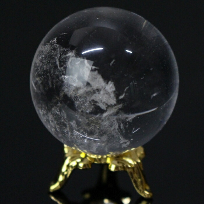 楽天市場】【43mm 高品質ブラジル産 一点物】水晶玉 水晶 丸玉 Crystal