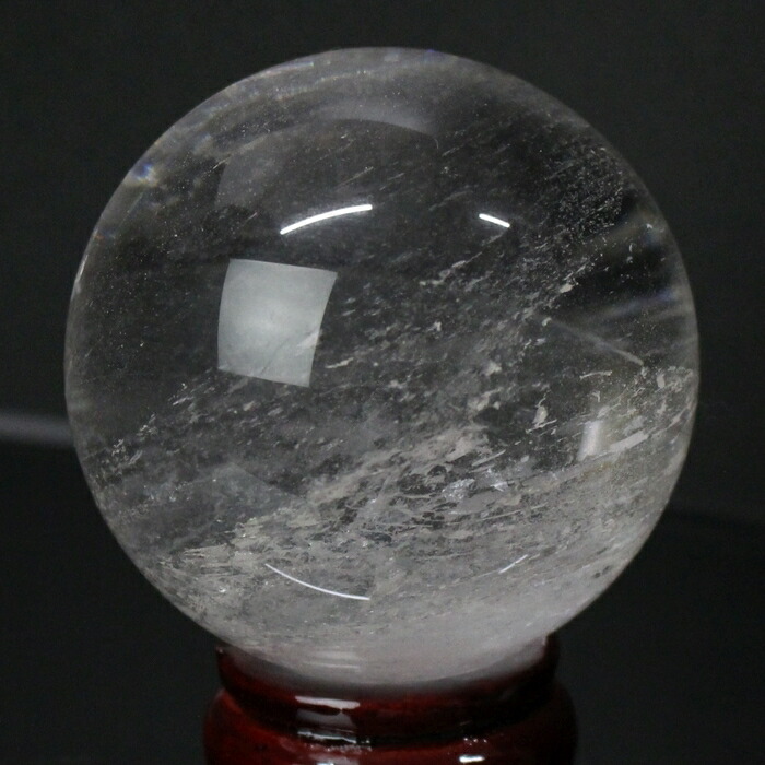 ❤極美❤貫通穴無し無垢水晶!!ヒマラヤ産!!圧巻の15ミリup玉内径約17cm 現品即納/鑑別書付[超希少・品質ランク]ブラジル産天然無垢本