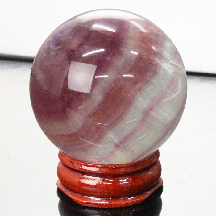 【厳選品質 一点物 43mm】フローライト 丸玉 Fluorite フローライト 原石 球体 置物 大玉 丸玉 水晶玉 球 玉 フローライト丸玉 天然石 丸玉 人気 おすすめ パワーストーン 一点物 フローライト