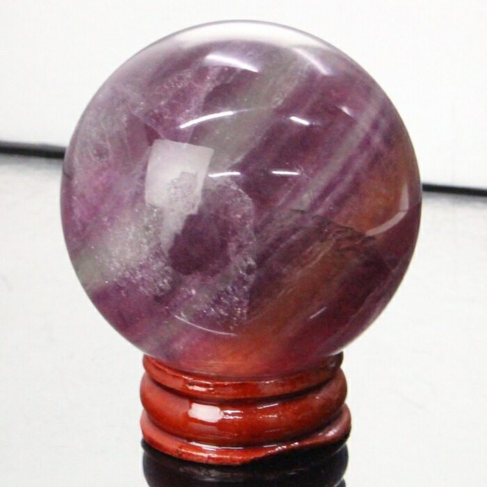 【49mm】フローライト 丸玉 蛍石 Fluorite フローライト 原石 球体 丸玉 水晶玉 フローライト丸玉 天然石 原石 人気 おすすめ パワーストーン 一点物 フローライト｜パワーストーン 天然石 LuLu House 12,035円