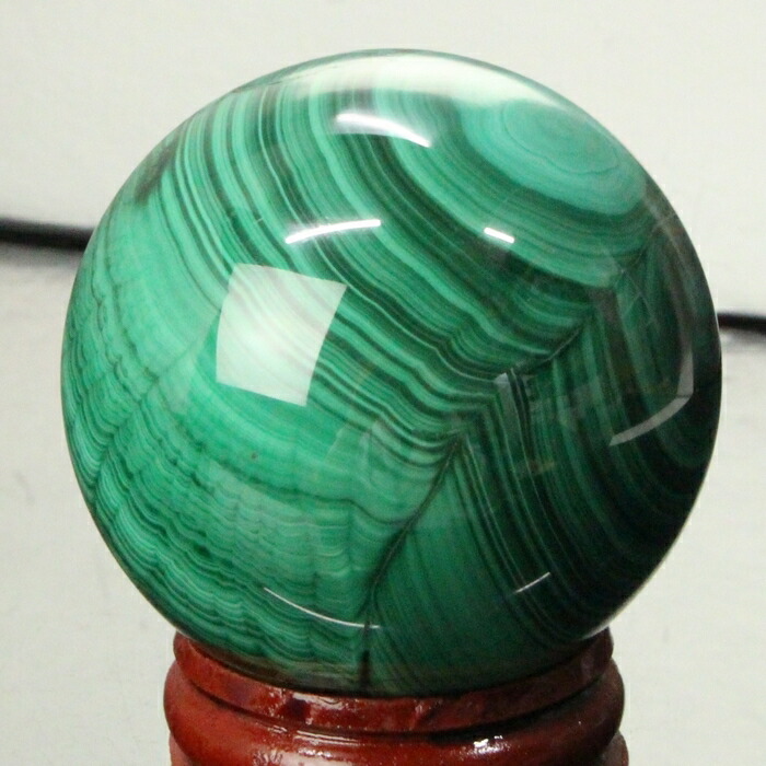 楽天市場】【厳選品質 一点物 大玉 52mm】マラカイト 丸玉【最高