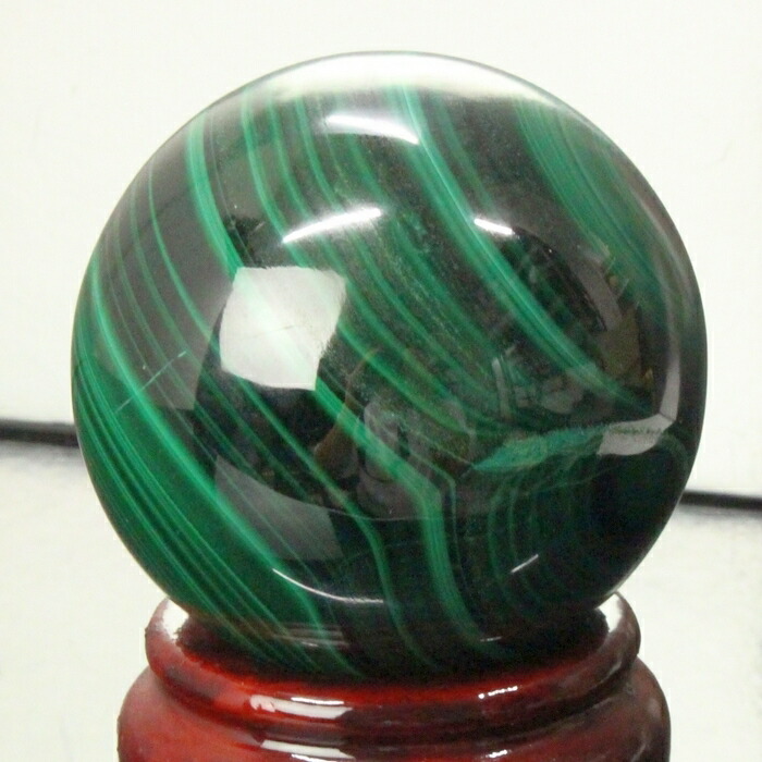 楽天市場】【厳選品質 一点物 大玉 52mm】マラカイト 丸玉【最高