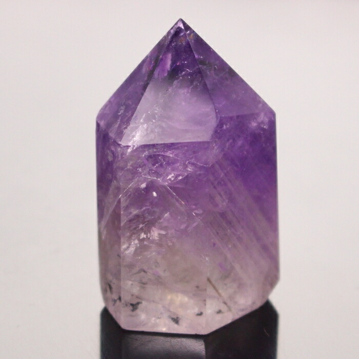 楽天市場】【透明感抜群 一点物】アメジスト ポイント Amethyst 紫水晶