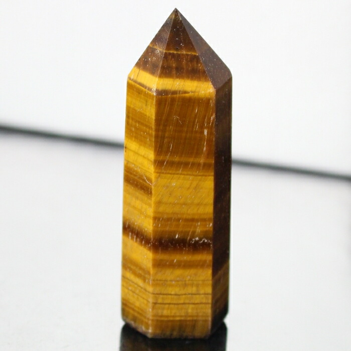 楽天市場】パワーストーン 原石 タイガーアイ ポイント−1 タイガー