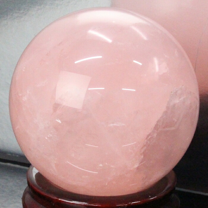 【高品質天然石 一点物現物 61mm】ローズクォーツ 丸玉 紅水晶 ピンク Rose Quartz ローズクォーツ 原石 球体 置物 大玉 丸玉 水晶玉 球 玉 ローズクォーツ丸玉 パワーストーン 丸玉 天然石 メンズ レディース 人気 ローズクォーツ｜パワーストーン 天然石 LuLu House 13,867円