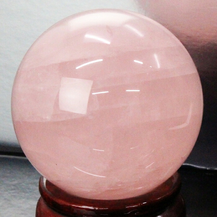 【品質に自信あり 一点物現物 55mm】ローズクォーツ 丸玉 紅水晶 ピンク Rose Quartz ローズクォーツ 原石 球体 置物 大玉 丸玉 水晶玉 球 玉 ローズクォーツ丸玉 パワーストーン 丸玉 天然石 メンズ レディース 人気 ローズクォーツ｜パワーストーン 天然石 LuLu House