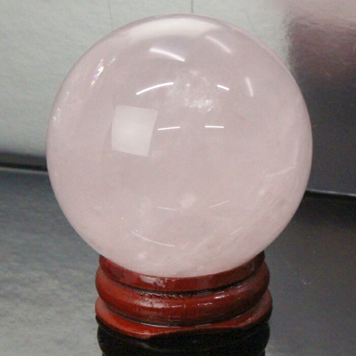 【厳選品質 一点物 50mm】ローズクォーツ 丸玉 ピンク Rose Quartz ローズクォーツ 原石 球体 置物 大玉 丸玉 水晶玉 球 玉 ローズクォーツ丸玉 メンズ レディース 天然石 限定 一点物 ローズクォーツ