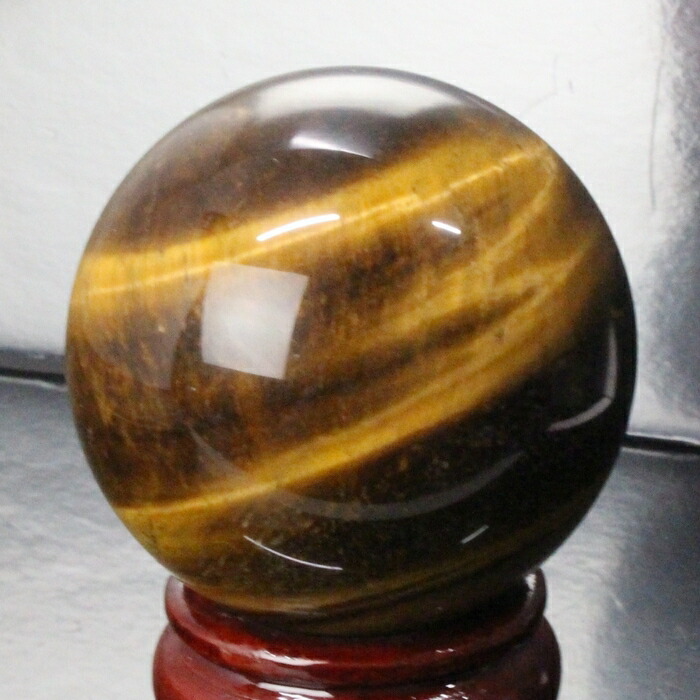 【62mm】タイガーアイ 丸玉 金運 幸運 勝負運 虎 タイガーアイ 原石 Circle Ball 玉 球体 水晶玉 球 置物 水晶球 大玉 丸玉 タイガーアイ丸玉 メンズ レディース 一点物アイテム 天然石 タイガーアイ