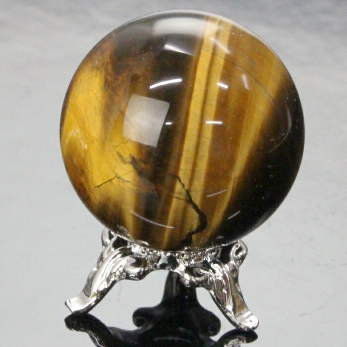 楽天市場】【厳選品質 一点物 31mm】タイガーアイ 丸玉 金運 幸運 勝負