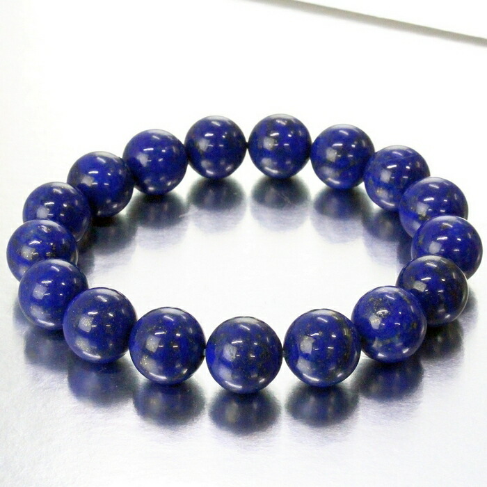 【高品質 一点物販売 12mm】ラピスラズリ ブレスレット 青金石 ラピスラズリ 聖石 ブレスレット 最強 魔除け グッズ 破邪 ラピスラズリブレスレット 海外直輸入価格 LuLu House（ルルハウス るるはうす） ラピスラズリ｜パワーストーン 天然石 LuLu House