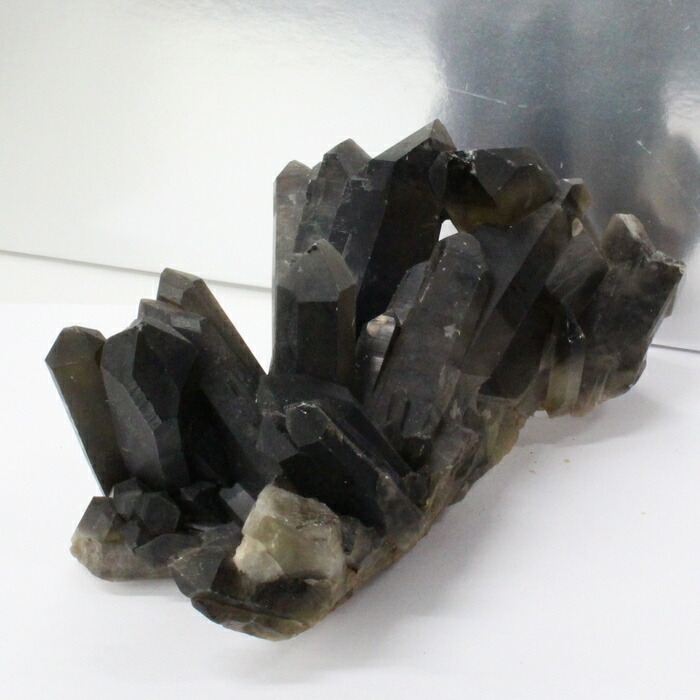 楽天市場】モリオン 原石｜モリオン Morion 黒水晶 クラスター Cluster