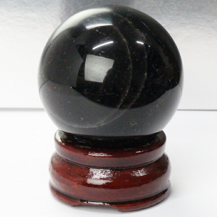 楽天市場】大玉！直径12cm 天然モリオン(黒水晶)丸玉 ブラジル産