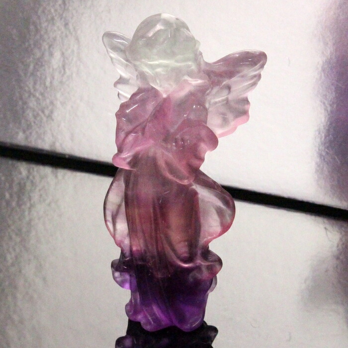 フローライト　722グラム　鑑賞石　石 置物　オブジェ　インテリア 梟 フクロウの置物 フローライト 蛍石 天然石製 パワーストーン