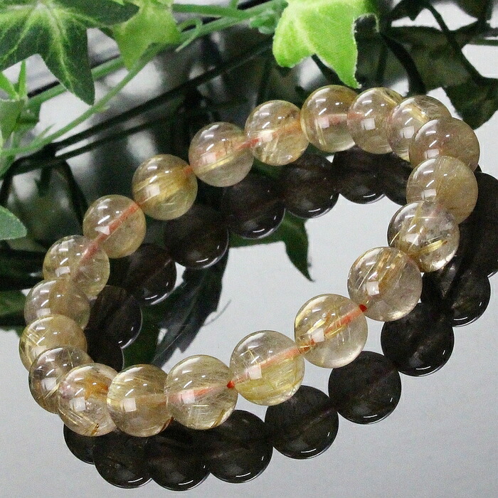 【一点物】【最高級品質】 シルバー ルチルクォーツ 大玉 ブレスレット ヒカル 楽天市場】シルバールチル ブレスレット 11.5mm 19cm メンズL