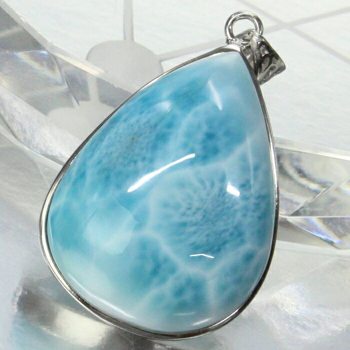 【ドミニカ産 最高品質一級品 一点物現物】ラリマー ネックレス Larimar ラリマー ペンダント ネックレス Pendant ラリマーネックレス パワーストーン ペンダントトップ 人気 おすすめ 天然石 海外直輸入価格 ラリマー｜パワーストーン 天然石 LuLu House