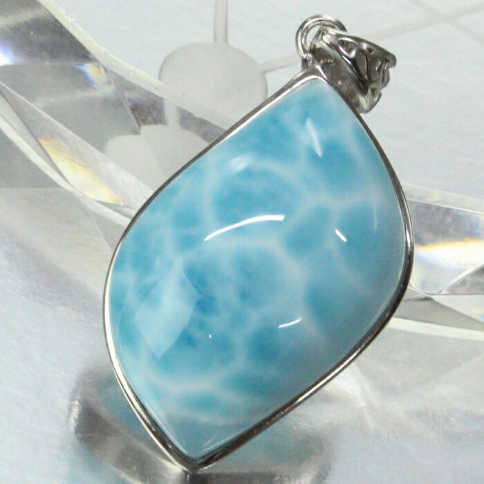 【ドミニカ産 最高品質一級品 一点物現物】ラリマー ネックレス Larimar ペクトライト ラリマー ペンダント ネックレス Pendant ラリマーネックレス パワーストーン ペンダントトップ 天然石 メンズ レディース 人気 ラリマー｜パワーストーン 天然石 LuLu House