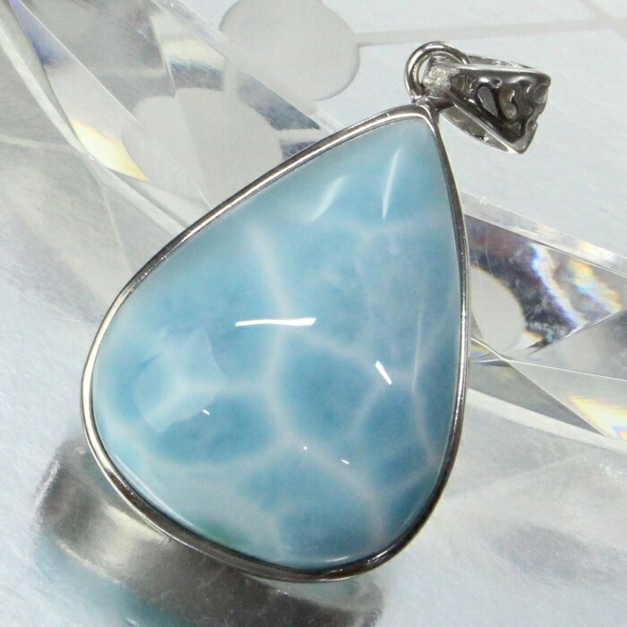 ※おもいで　【高品質•希少】ラリマーペンダントネックレスとブレスレットペア ラリマー ネックレス 天然石 ペンダント 18金 K18 ロイヤルクラス