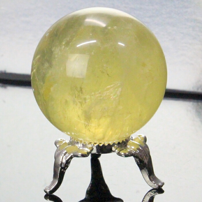 楽天市場】【高品質厳選一点物 34mm】シトリン 丸玉 お金 お金持ち 金