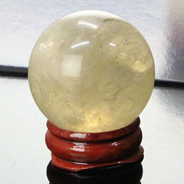 【一級品の輝き 厳選一点物 37mm】シトリン 丸玉 金運 幸運 商売繁盛 シトロン シトリン 原石 球体 水晶玉 置物 水晶球 丸玉【台座 台付き】 シトリン丸玉 パワーストーン 置き物 天然石 メンズ レディース 人気 シトリン｜パワーストーン 天然石 LuLu House