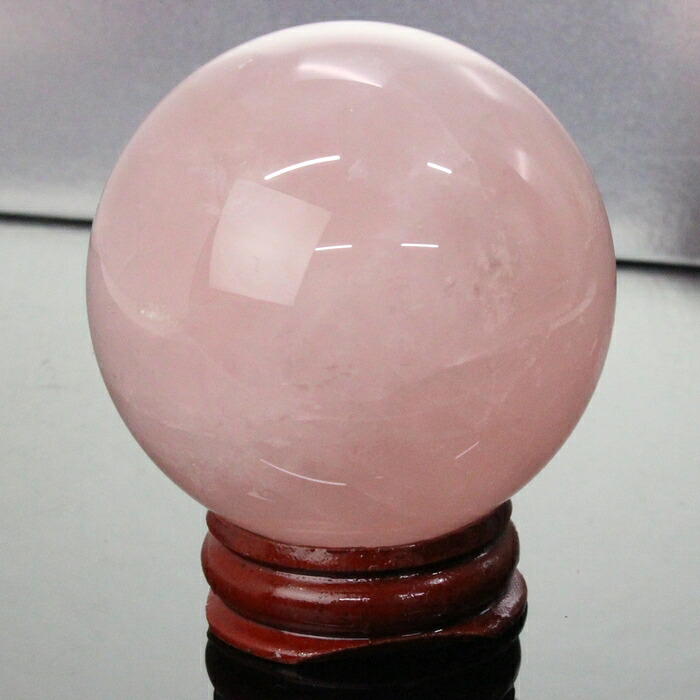 【品質に自信あり 一点物現物 54mm】ローズクォーツ 丸玉 紅水晶 ピンク ローズクォーツ 原石 水晶玉 球 玉 ローズクォーツ丸玉 パワーストーン 丸玉 天然石 メンズ レディース 人気 ローズクォーツ｜パワーストーン 天然石 LuLu House