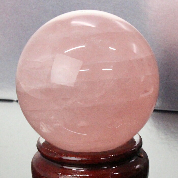 【厳選品質 一点物 54mm】ローズクォーツ 丸玉 ピンク Rose Quartz ローズクォーツ 原石 球体 置物 大玉 丸玉 水晶玉 球 玉 ローズクォーツ丸玉 パワーストーン 丸玉 天然石 メンズ レディース 人気 ローズクォーツ