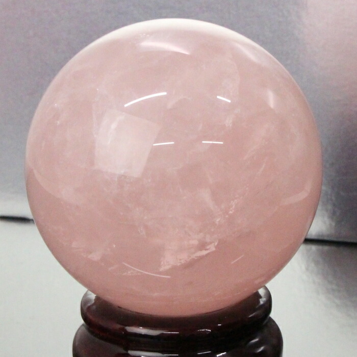 【一級品の輝き 厳選一点物 58mm】ローズクォーツ 丸玉 紅水晶 ピンク ローズクォーツ 原石 水晶玉 球 玉 ローズクォーツ丸玉 天然石 原石 人気 おすすめ パワーストーン 一点物 ローズクォーツ