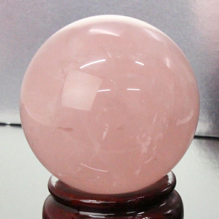 【一級品の輝き 厳選一点物 55mm】ローズクォーツ 丸玉 紅水晶 ピンク ローズクォーツ 原石 置物 大玉 丸玉 水晶玉 球 玉 ローズクォーツ丸玉 メンズ レディース パワーストーン 人気 おすすめ 天然石 海外直輸入価格 ローズクォーツ