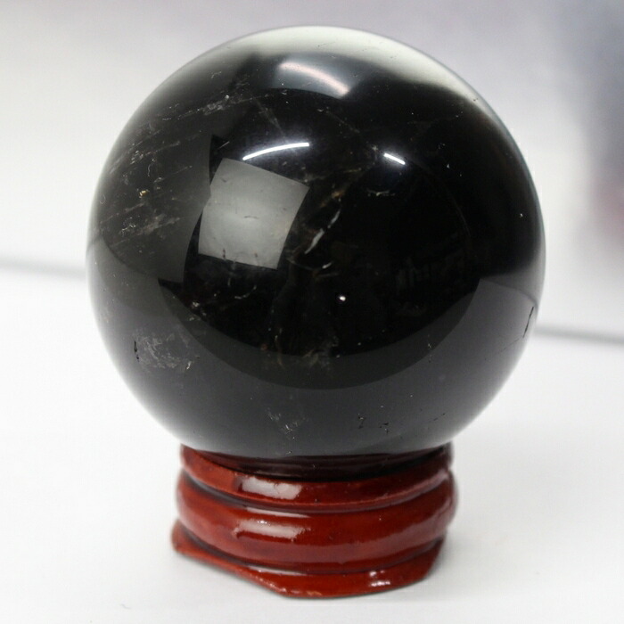 【厳選品質 一点物 46mm】モリオン 丸玉 モリオン Morion 黒水晶 原石 魔除け 邪気払い 厄除け クラスター 置物 原石 石 インテリア 浄化 モリオン丸玉 メンズ レディース 天然石 限定 一点物 モリオン