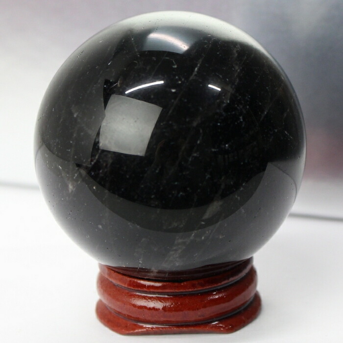 【品質に自信あり 一点物現物 54mm】モリオン 丸玉 Morion 黒水晶 モリオン クラスター 原石 魔除け 邪気払い 厄除け 置物 モリオン丸玉 パワーストーン 丸玉 人気 おすすめ 天然石 海外直輸入価格 モリオン
