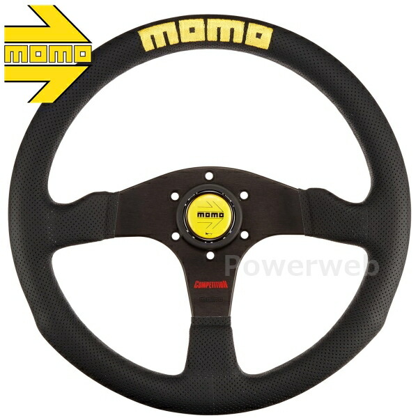楽天市場】MOMO ステアリング コンペティション 320mm ブラック C-70