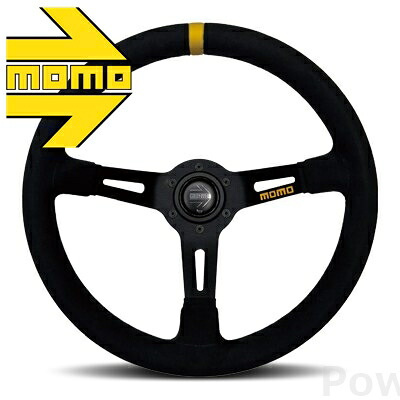 MOMO ステアリング M-70 MOD.08 330mm MICROFIBER/BLACK SPOKE 330mm モモ モデル08 330mm マイクロファイバー/ブラックスポーク｜パワーウェブ２号店