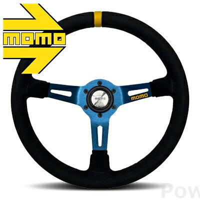 MOMO ステアリング M-71 MOD.08 330mm MICROFIBER/BLUE SPOKE 330mm モモ モデル08 330mm マイクロファイバー/ブルースポーク 21,210円