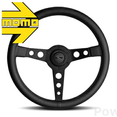 MOMO ステアリング P-5 PROTOTIPO BLACK EDITION 350mm モモ プロトタイプ ブラック エディション