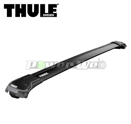 [TH9581B] THULE ウイングバーエッジ 9581B (ブラック) ルーフレール用 バー長:70cm(2本)｜パワーウェブ２号店
