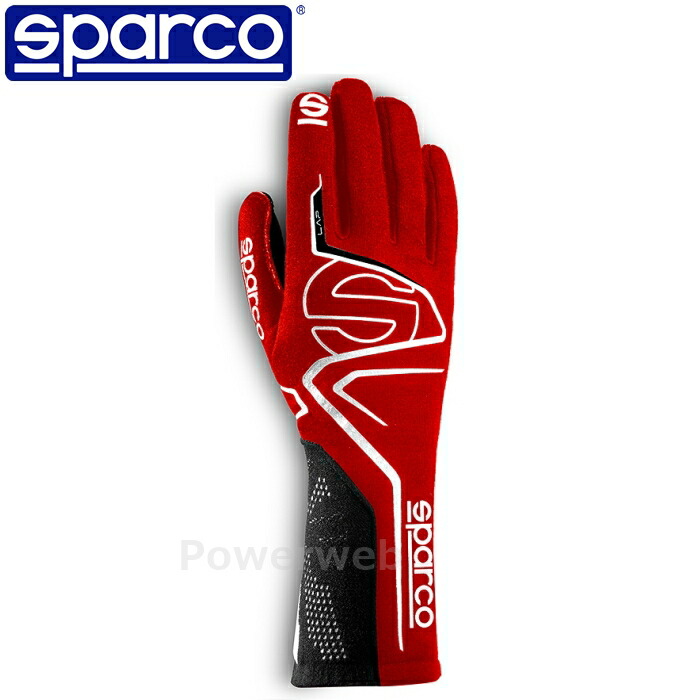 SPARCO LAP (ラップ) レーシンググローブ 00131612RSNR レッド(RSNR) XL(12) 認証：FIA 8856-2018 スパルコ
