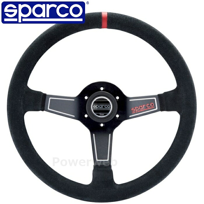 SPARCO L575 SUEDE ステアリング 015L750SC スエード 350mm スパルコ