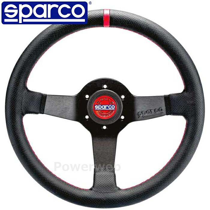SPARCO R330 CHAMPION ステアリング 015R330CHAMPION レザー 330mm スパルコ|パワーウェブ2号店